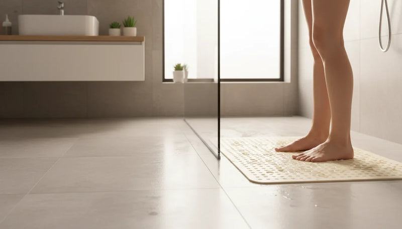 Tapis de douche antidérapants anti-moisissure: à privilégier - Image de couverture