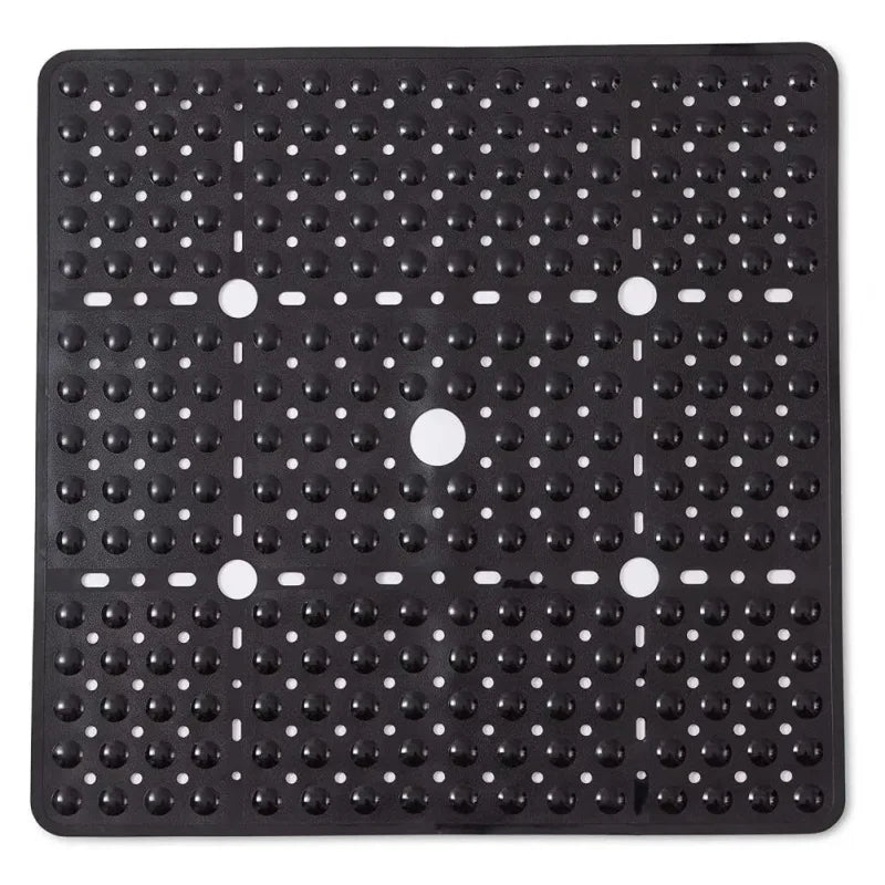 Tapis de Douche Antidérapant 70×70 - coloris noir
