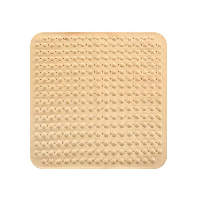 Tapis de Douche Antidérapant Carré - coloris beige