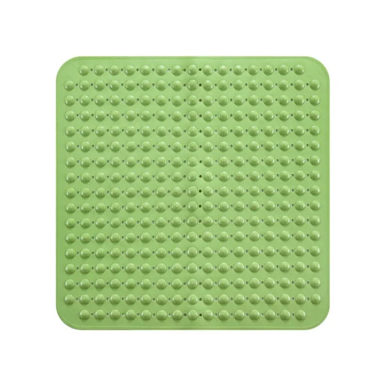 Tapis de Douche Antidérapant Carré - coloris vert